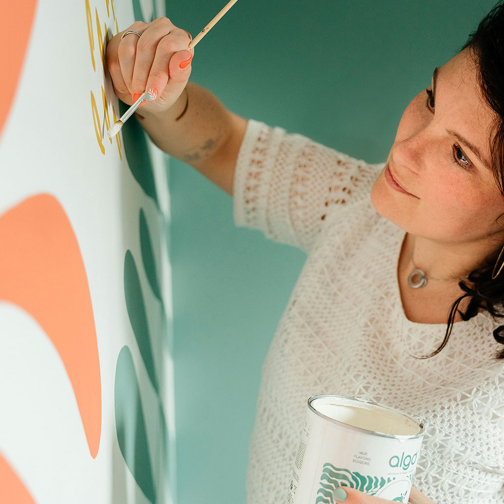 Fresque murale et décoration avec Sophie Vallez - Atelier Lunaïa